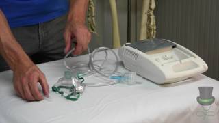 How to set up a nebulizer treatment [upl. by Rafaelof]