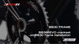 How To Install A BB386EVO Crankset On A BB30 Frame  FSA Road [upl. by Anilag]