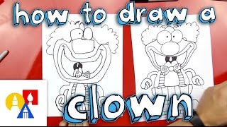 How To Draw A Clown [upl. by Atenahs]