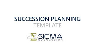 Succession Planning Template [upl. by Calan]