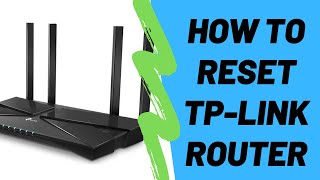 How To Reset TPLink Router To Factory Default Settings [upl. by Ladnor41]