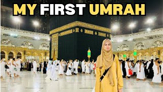 My First Umrah Experience MAKKAH🕋 MASJID AL HARAM [upl. by Nahsyar]