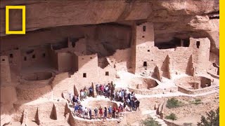 Mesa Verdes Cliffside Dwellings Show a Glimpse of History  National Geographic [upl. by Belia295]