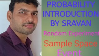 PROBABILITY IN TELUGU1 Introduction Random experiment Sample space Event [upl. by Gurango]