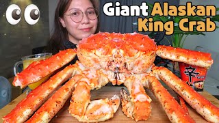 GIANT ALASKAN KING CRAB  Mukbang Philippines [upl. by Mccowyn]