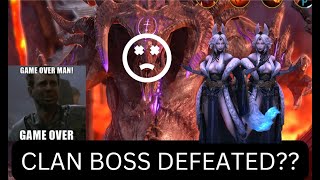 Clan Boss is Dead Final Clan Boss World Record  Raid Shadow Legends [upl. by Nitin]