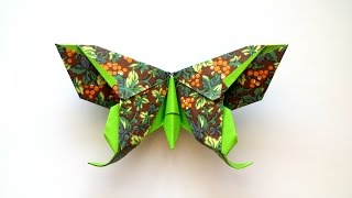 How to make an Origami Butterfly Michael G LaFosse [upl. by Amorette]