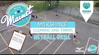 Netball Drills  Milkshake [upl. by Fugere]