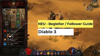 Diablo 3  Begleiter  Follower Guide Farmen Grift [upl. by France]