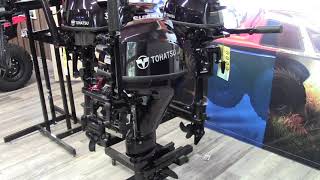 2021 Tohatsu 98 4 stroke outboard [upl. by Ennovehc981]