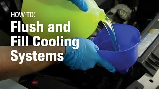 AutoZone HowTo Flushing and Filling Your Cooling System [upl. by Eelarbed]