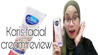 Karis Natural Fair amp white skin facial cream Product Review [upl. by Shafer511]