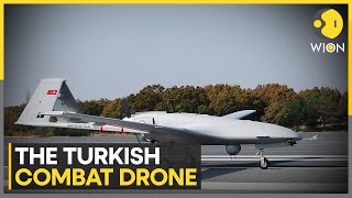 Turkish Combat Drone Bayraktar TB2 Explained  RussiaUkraine War  World News  WION [upl. by Eiloj]