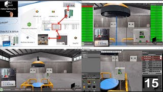 Delta PLC ISPSoft Ladder programming  using EasyPLC Software Suite kepserverEX 6 COMMGR Modbus [upl. by Cohleen]