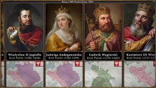 Timeline of the Rulers of Poland 9602020 [upl. by Gebhardt]