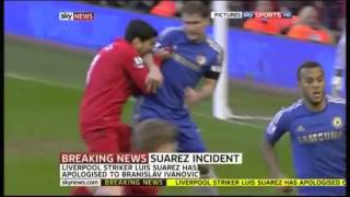 Luis Suarez Biting Incidents [upl. by Nabetse]