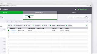 Lexmark Markvision Enterprise—Managing configurations [upl. by Werdnaed]