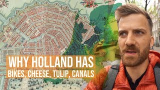 How the Dutch Beat the Ocean  Why Amsterdam Has Canals [upl. by Dripps]