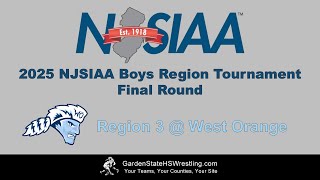 2025 NJSIAA Region 3 Tournament Final Round  West Orange [upl. by Booze]