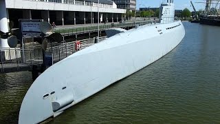 INSIDE THE GERMAN SUBMARINE U 2540  UBOOT WILHELM BAUER [upl. by Rior6]