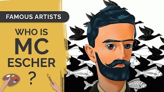 The quotImpossiblequot Surrealist MC ESCHER Artist Bio  Speedpaint [upl. by Fidole]