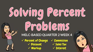 SOLVING PERCENT PROBLEMS  GRADE 6 [upl. by Torey419]