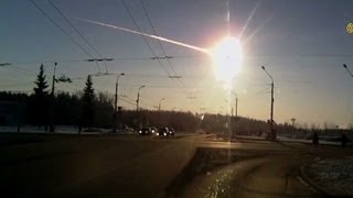 Videos capture exploding meteor in sky [upl. by Adnak]