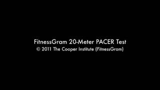 FitnessGram 20Meter PACER Test OFFICIAL AUDIO Part 1 [upl. by Maribelle]