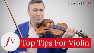 Maxim Vengerov  Top Tips For Practising Violin  Classic FM [upl. by Mcnamara]