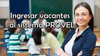 INGRESAR VACANTES AL MEDUCA PANAMA PROVEL [upl. by Opal]