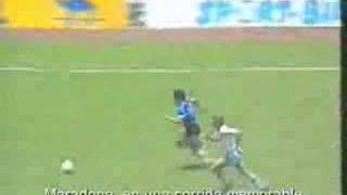 Gol de Maradona contra Inglaterra 86 [upl. by Saticilef80]