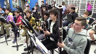 Lake Travis HS Wind Ensemble amp LTMS Band Rehearsal [upl. by Angela]