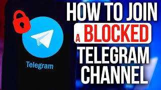 An EASY WAY to open BLOCKED Telegram bots and channels [upl. by Arratoon]