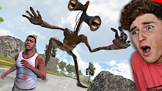 GIANT Siren Head FOUND ME In GTA 5 HELP [upl. by Beulah]