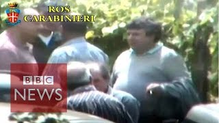 Mafia initiation ritual video released by Italian police [upl. by Ydnih387]