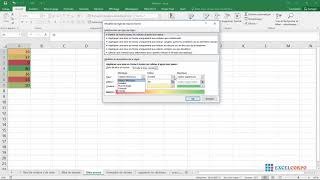 06 Échelle de couleurs dans Excel [upl. by Aicemed418]