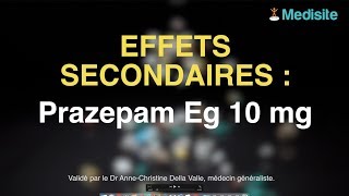 Prazepam 10 mg  quels sont ses effets secondaires [upl. by Sitof]