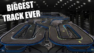 First Time at The Largest Indoor Go Kart Track Supercharged Supertrack [upl. by Eppilihp825]