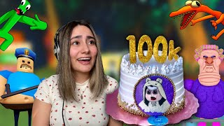 Celebrando 100k en VIVO con ROBLOX [upl. by Oeniri173]