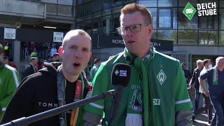 Werder BremenFans nach NürnbergRemis angefressen aber der Glaube an den Aufstieg ist ungebrochen [upl. by Ilesara]