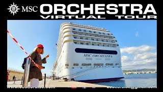 MSC ORCHESTRA VIRTUAL TOUR By Costi [upl. by Halihs]