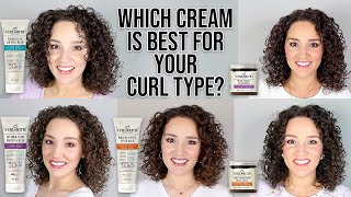 How to Choose the Right CreamLeaveIn for your Curl Type  Curlsmith Cream Comparison [upl. by Noirred]