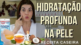 HIDRATAÇÃO PROFUNDA NA PELE  Anti Rugas e Linhas de Expressão [upl. by Nahsar]