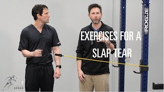 Exercises for a SLAP tear to help you recover quickly [upl. by Annahavas]