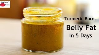 Turmeric Burns Belly Fat In 5 Days [upl. by Disario]