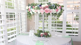 How to create your dream Wedding Centerpiece Affordable DIY [upl. by Nylzor]