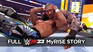 WWE 2K23 MyRISE Movie Entire Mode [upl. by Nesyt595]