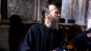 Blind Orthodox Christian monk chanting [upl. by Ruhtra]