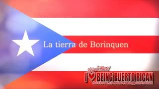 Himno Nacional De Puerto Rico  La Borinquena [upl. by Kcolttam]