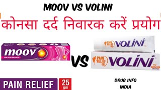 Moov vs volini  full comparison in hindi [upl. by Maxfield]